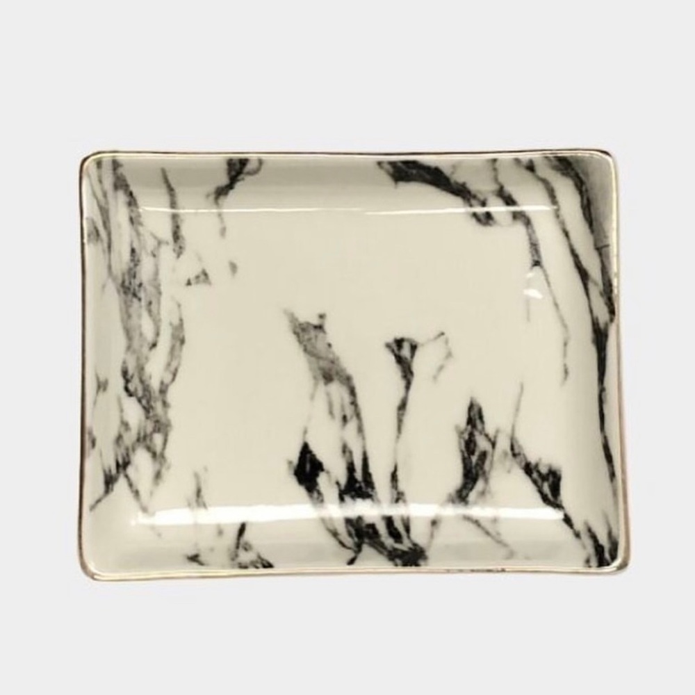 🌟 NEW MARBLE JEWELRY TRINKET TRAY